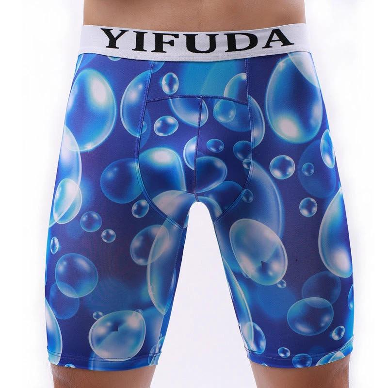 Men's Fashionable And Comfortable Printed Underwear by GJG Denim
