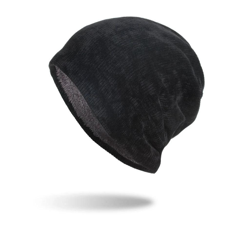 Men's Corduroy Style Knitted Beanie by GJG Denim