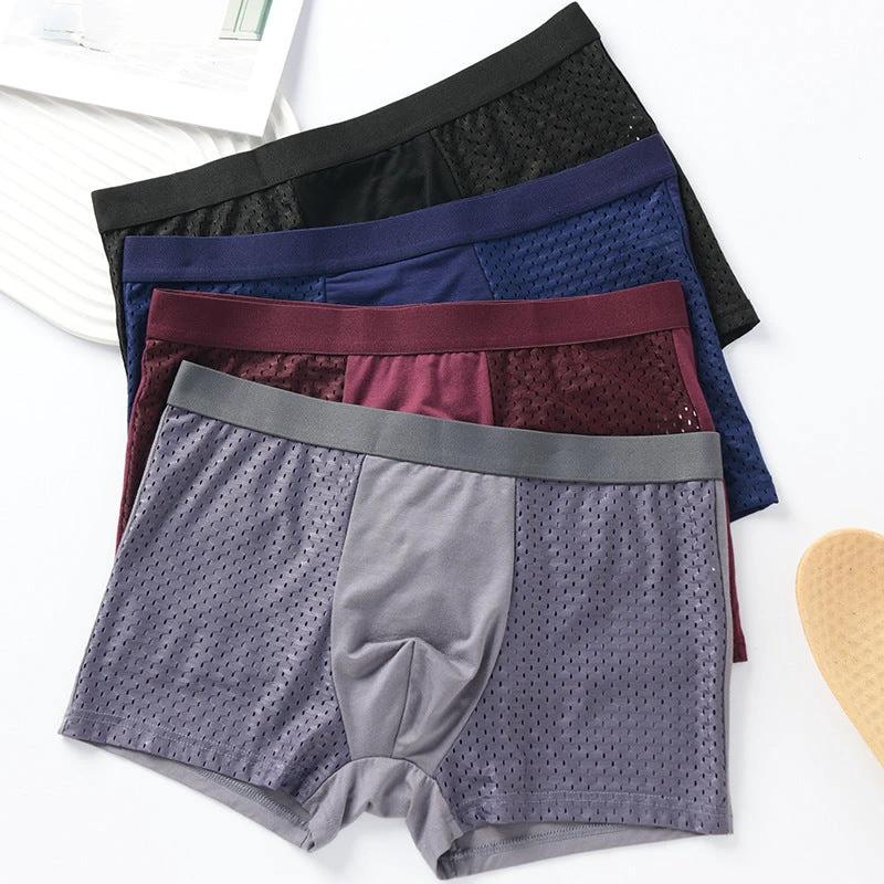 Men's Mesh Seamless Boxer's by GJG Denim