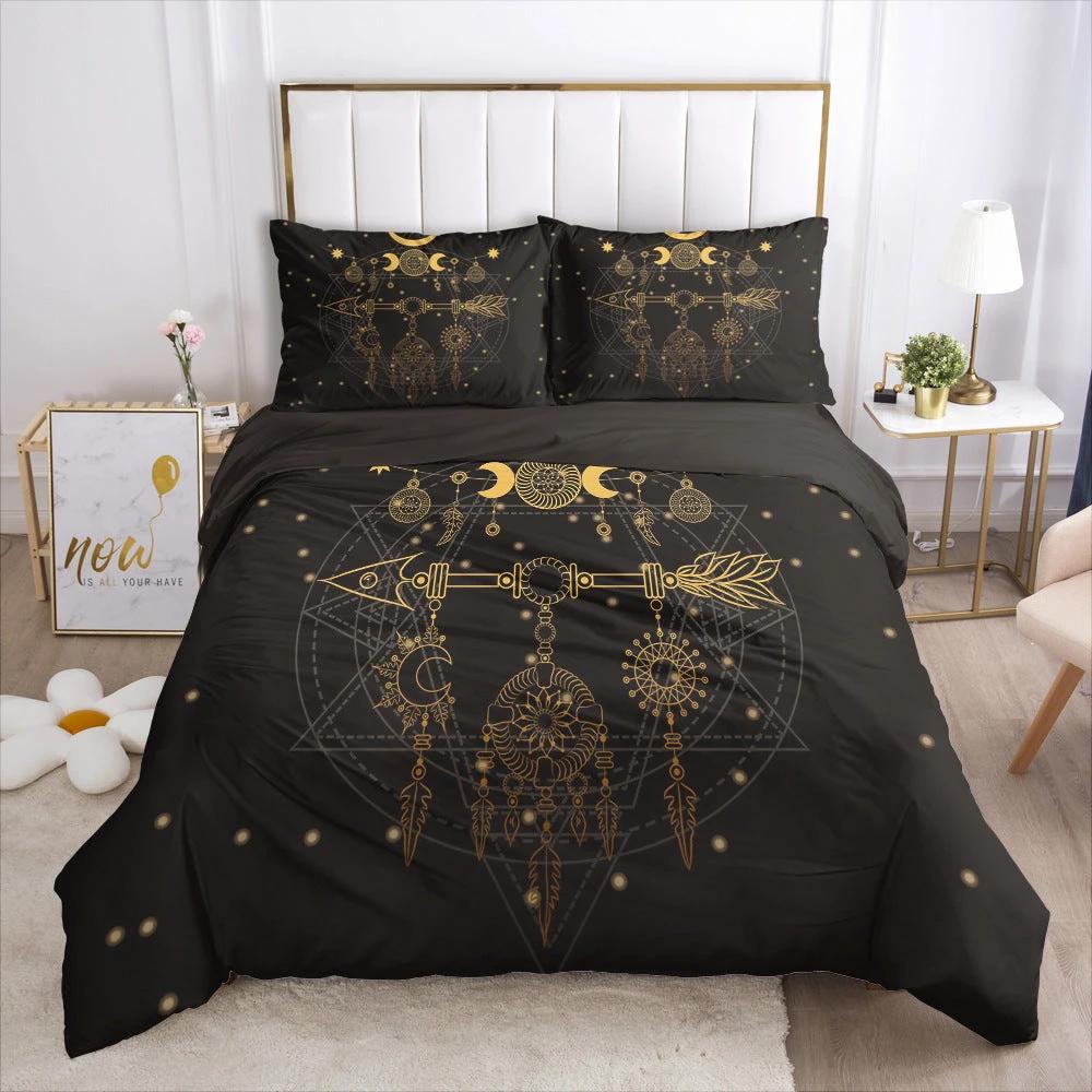 Printed Designs Duvet Cover Bedding Set by GJG Denim
