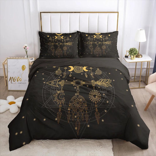 Printed Designs Duvet Cover Bedding Set by GJG Denim