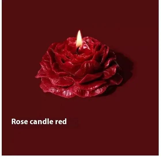 Low Temperature Candles Rose Flower Fragrance by GJG Denim