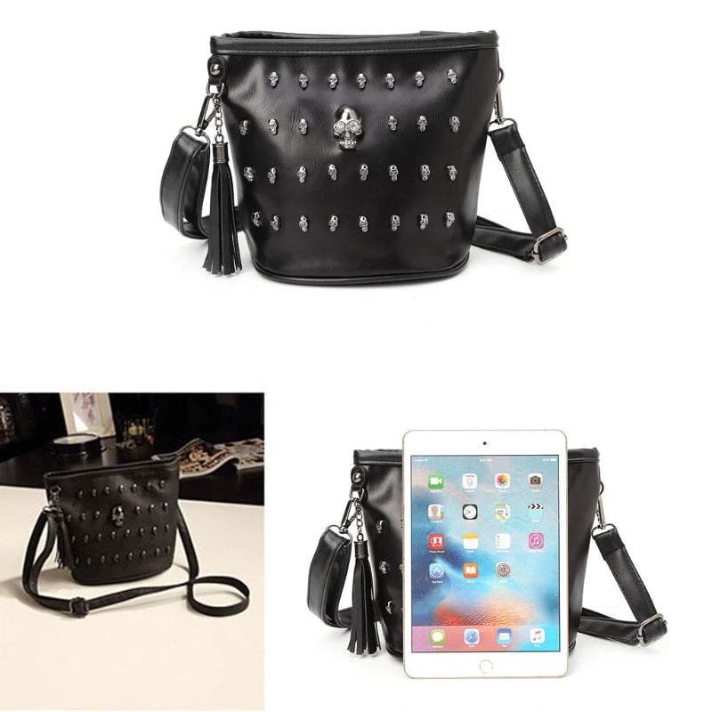 Trendy shoulder Women bag with diamond skull by Zara-Craft