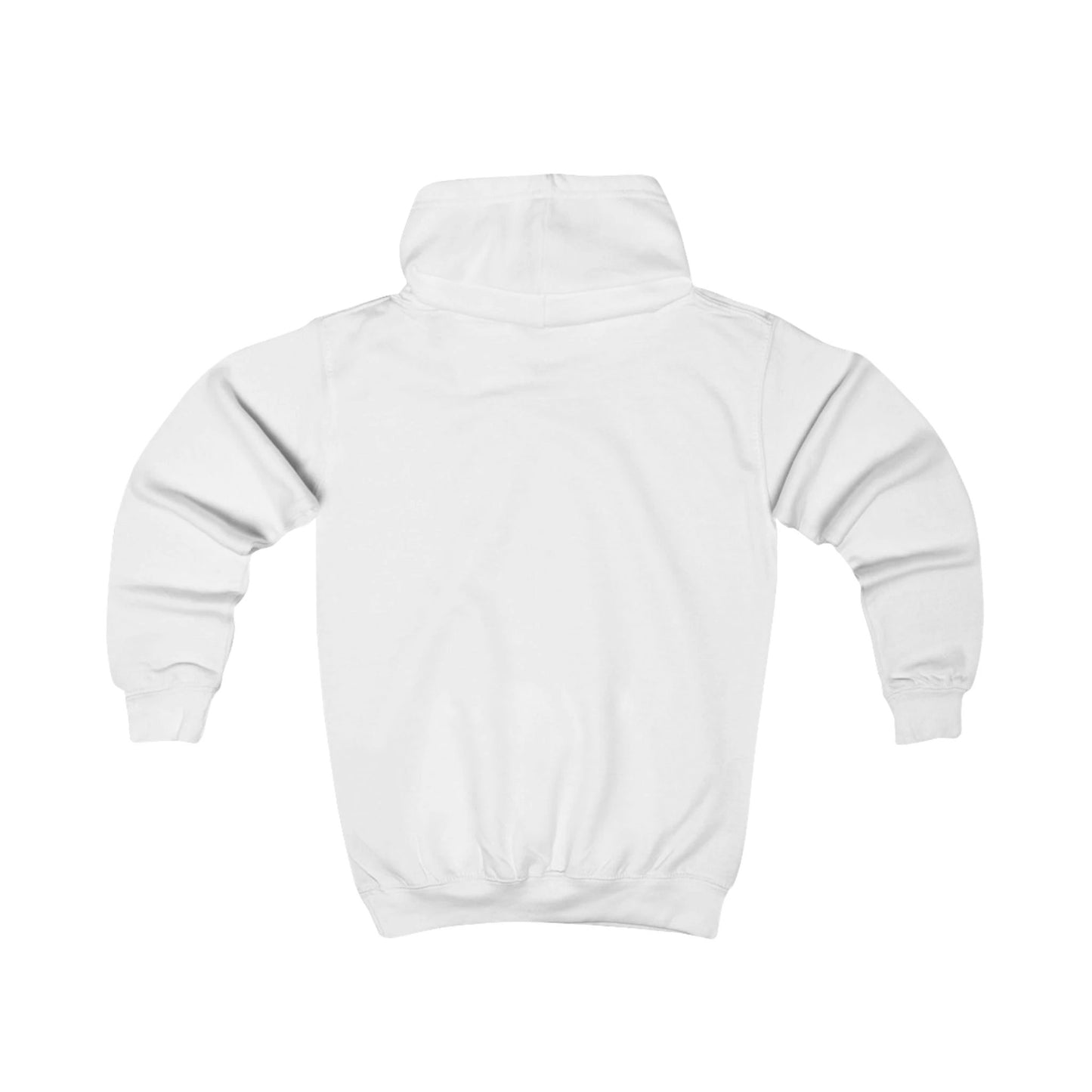 Cool Girl Rainbow Ice Cream Kids Hoodie by Printify