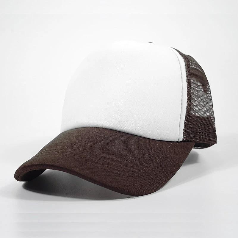Color Vector Trucker Hats For Men by GJG Denim