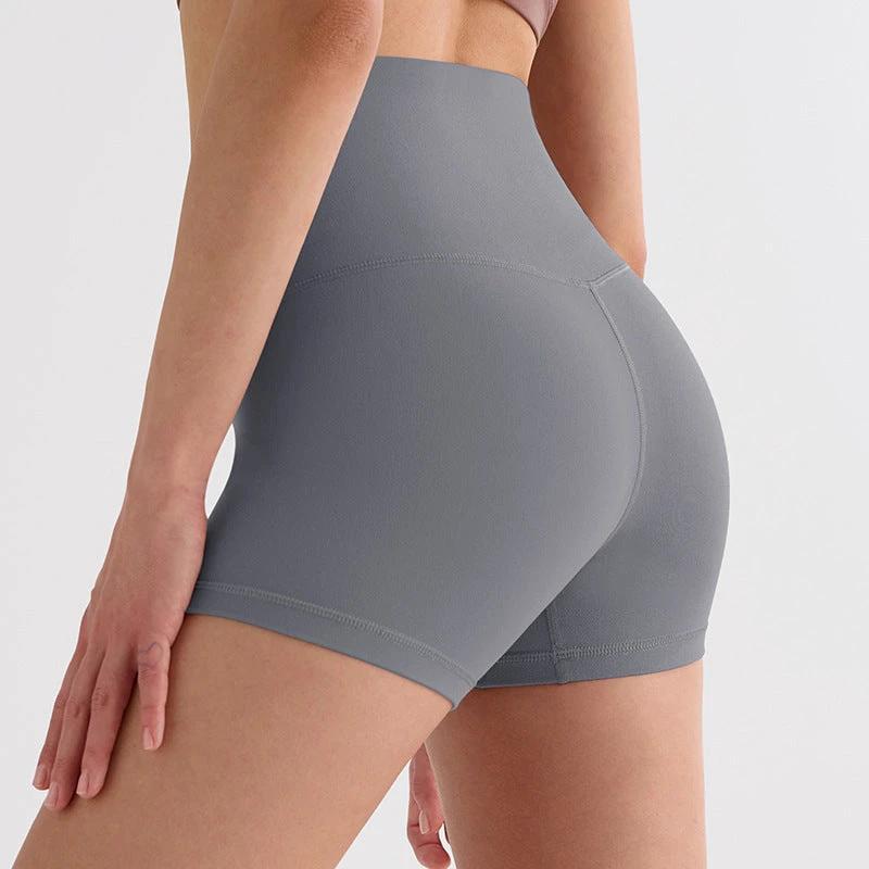 Outerwear-style High-waisted Butt-lifting Fitness Cycling Shorts by GJG Denim