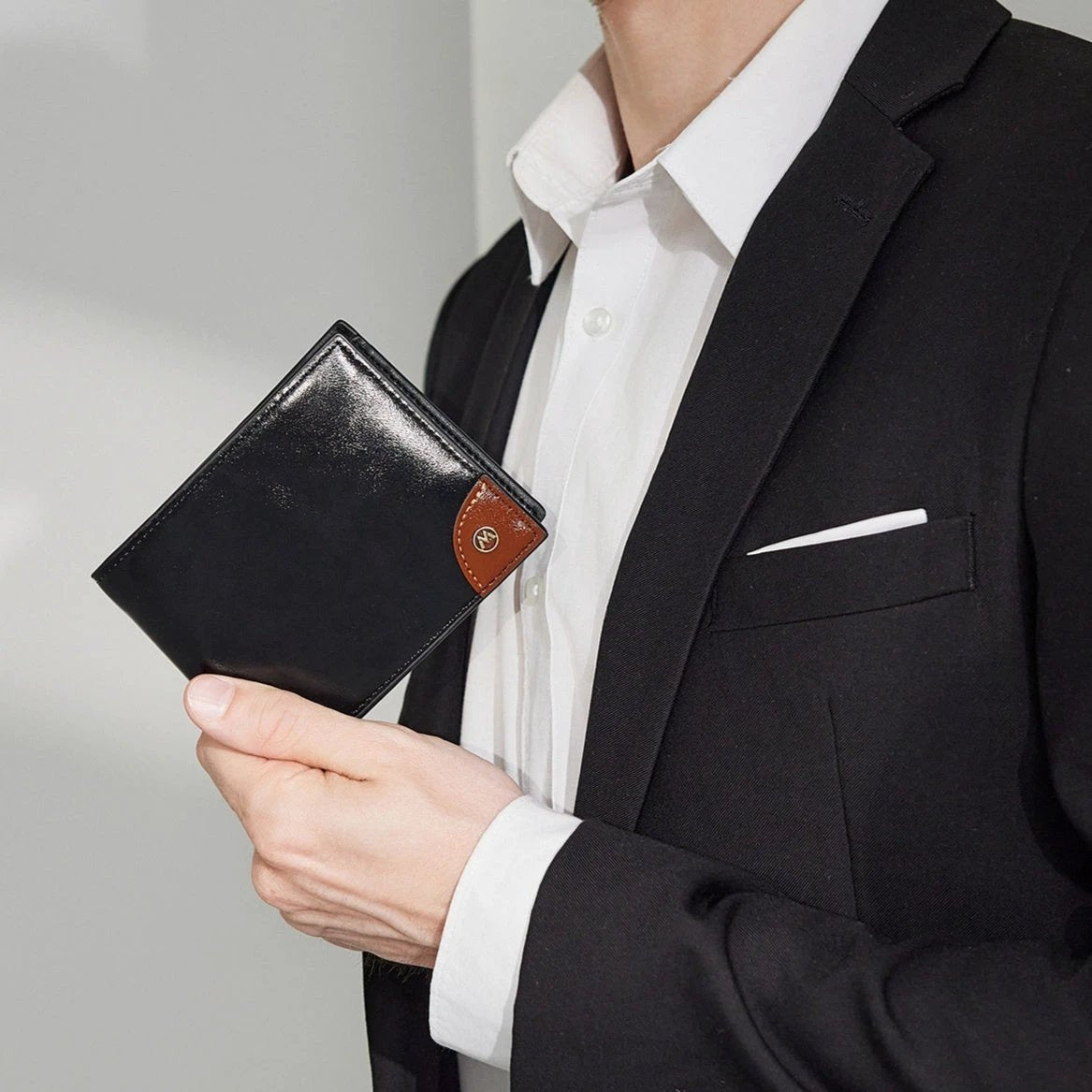 Multi-functional Rfid Anti-theft Swiping High Sense Men's Wallet by GJG Denim