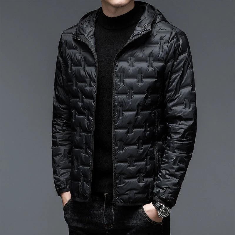 Men's Casual Down Jacket by GJG Denim