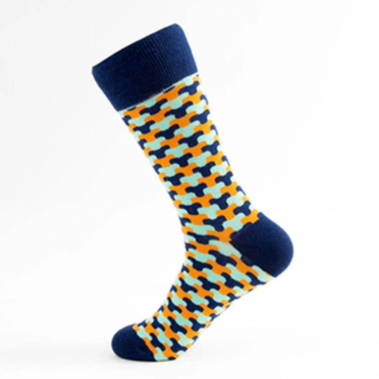 Men's Casual Cotton Socks by GJG Denim