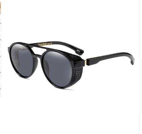 Frosted Retro Double Beam Sunglasses For Men by GJG Denim