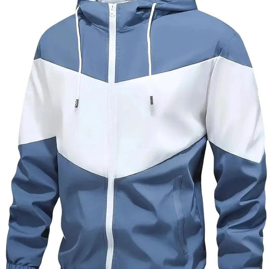 Men's Two-piece Hooded Sports Set by GJG Denim