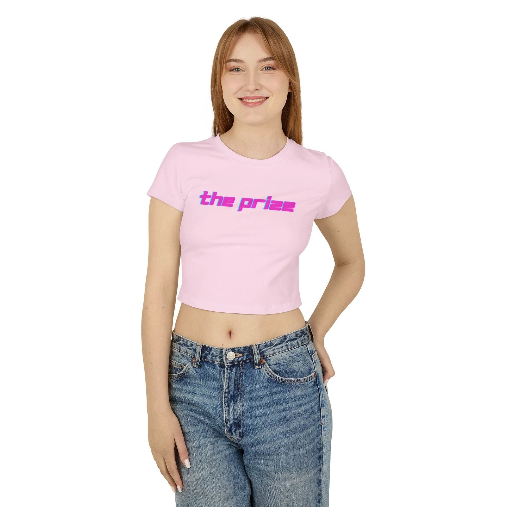 Women's Baby Tee The Prize by Printify
