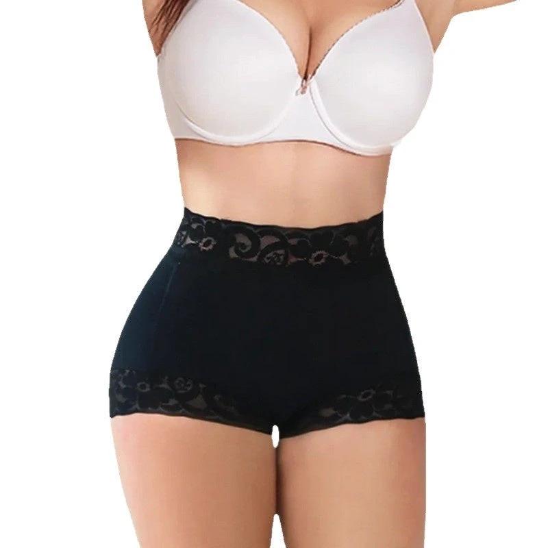 Plus-size Lace Hip-lifting Tummy-control Shapewear For Women by GJG Denim
