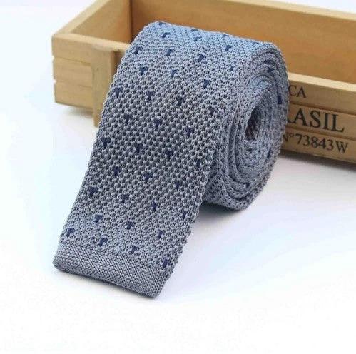 Men's Knitted Leisure Striped Ties by GJG Denim