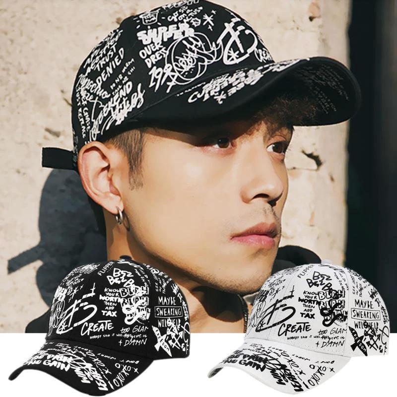 Men's Graffiti Baseball Cap by GJG Denim