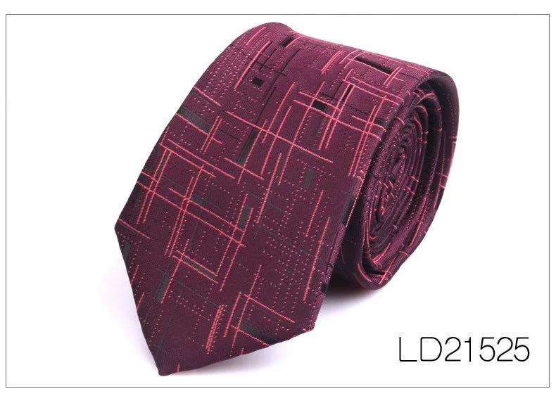 Men's Casual Fashion 6cm Flower Graffiti Tie by GJG Denim
