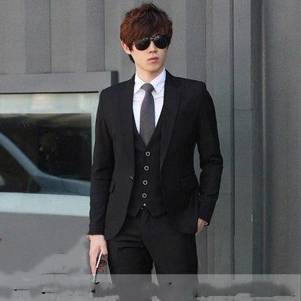 Men's Slim Fit Suit by GJG Denim