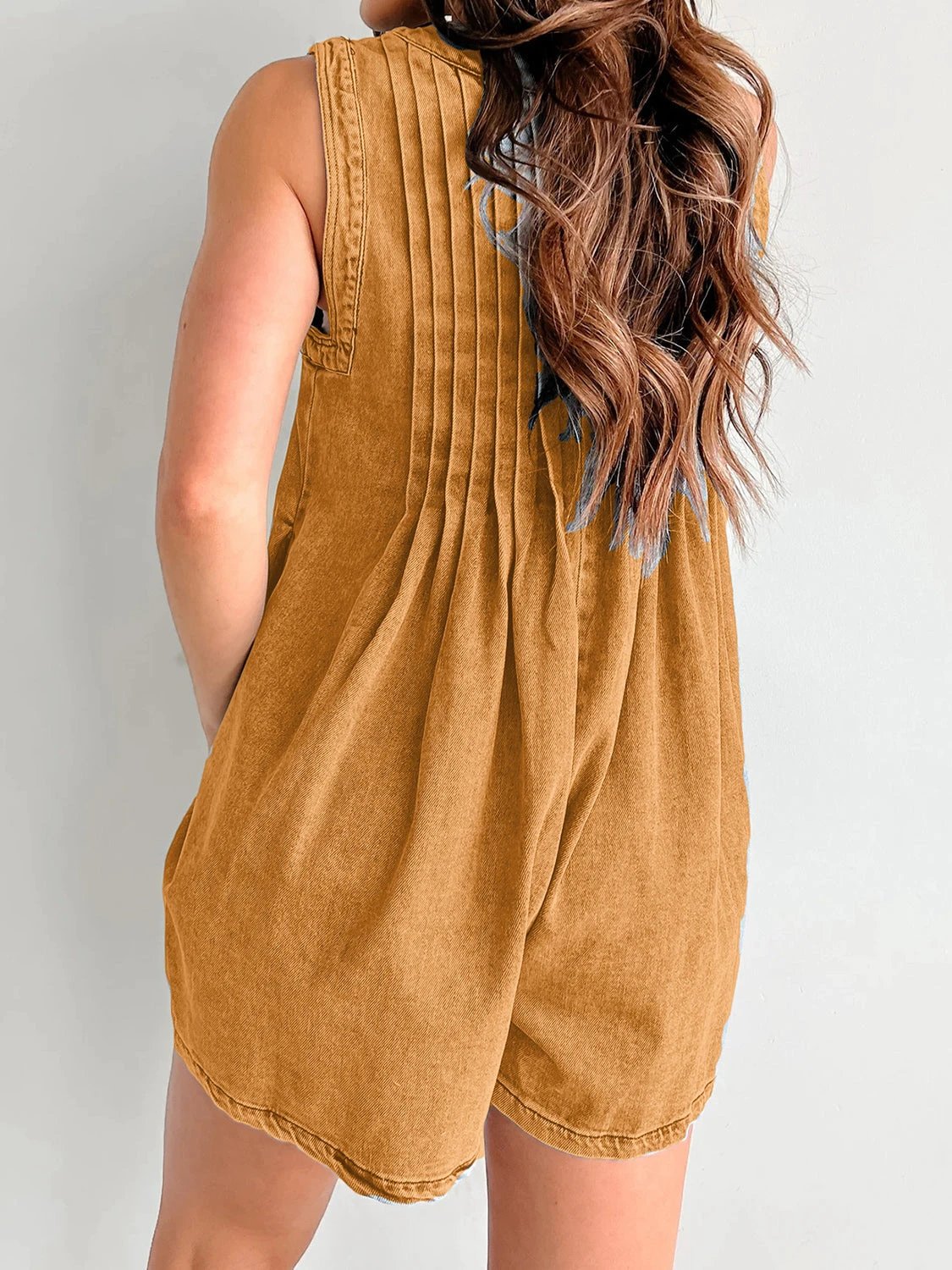 Tied Romper with Pockets by Lady Ros