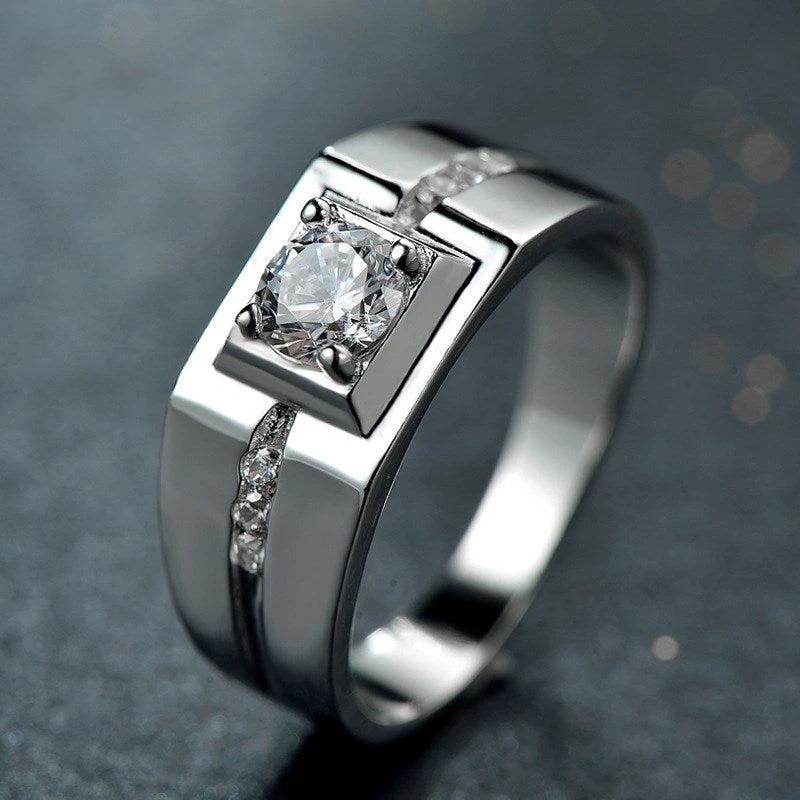 Men's Sterling Silver Ring by GJG Denim