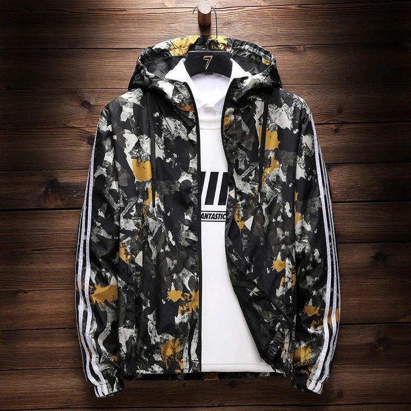 Men's Outerwear Camouflage Jacket Trend by GJG Denim