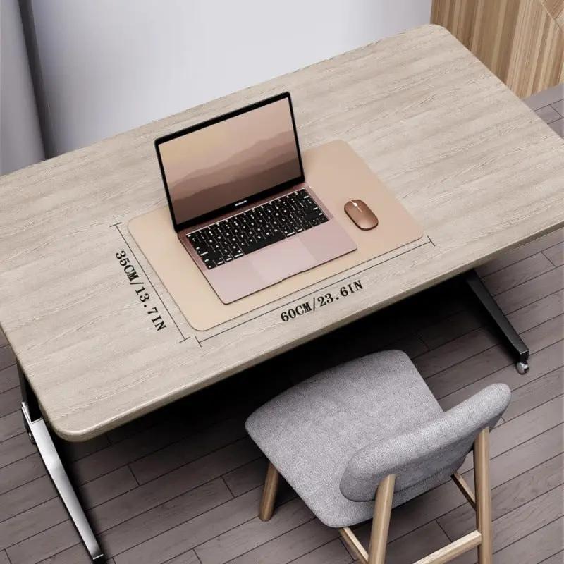 Large-sized Leather Mouse Pad For Office Desks by GJG Denim