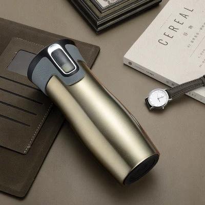 Vacuum Insulated Stainless Steel Travel Mug by GJG Denim
