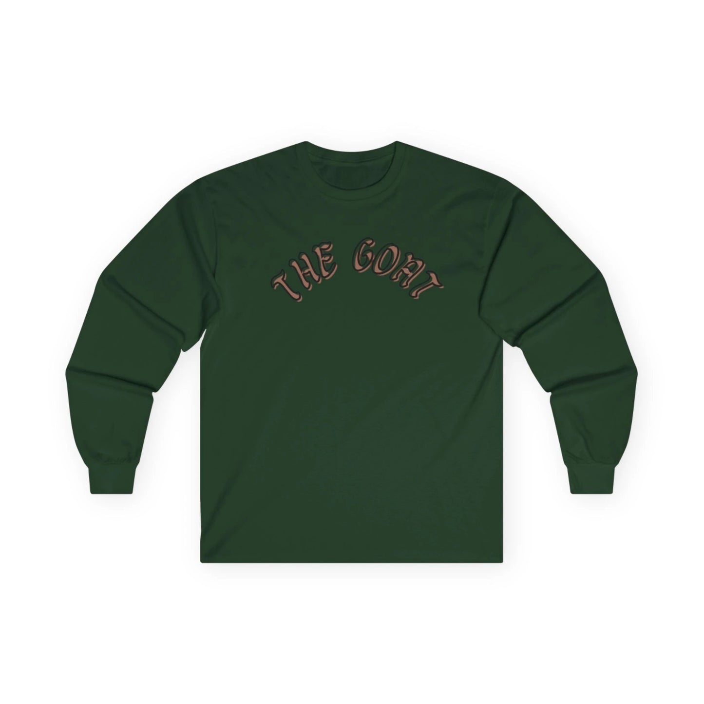 The GOAT Unisex Long Sleeve Tee, Casual Wear, Perfect for Sports Fans, Gift for Him or Her, Iconic Statement Shirt by Printify
