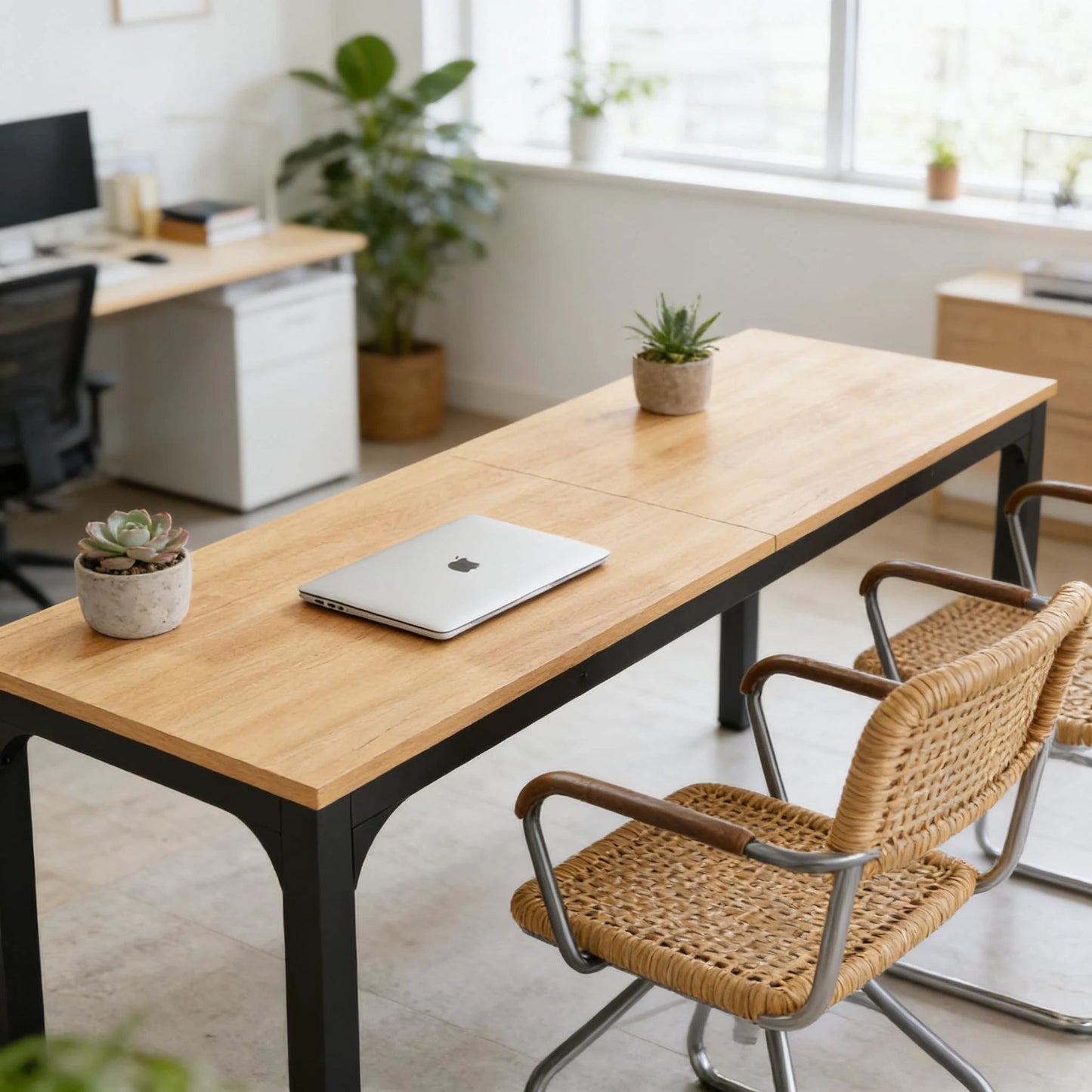 Rectangle Executive Desk, Office Desk by GJG Denim