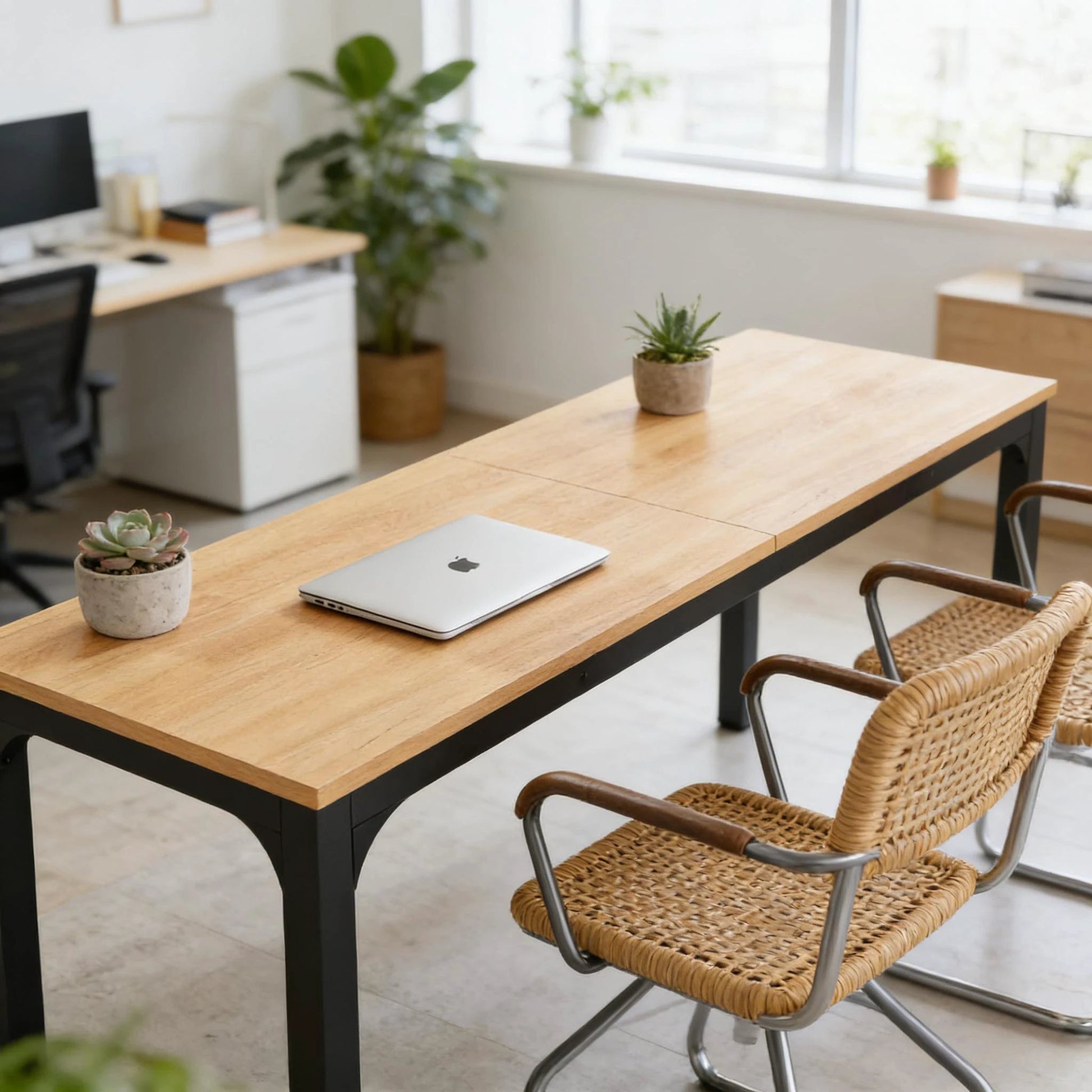 Rectangle Executive Desk, Office Desk by GJG Denim