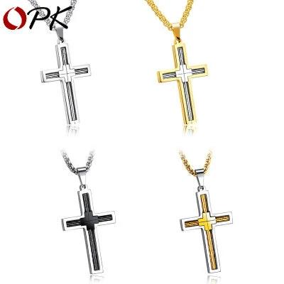 Cross Men's Necklace by GJG Denim