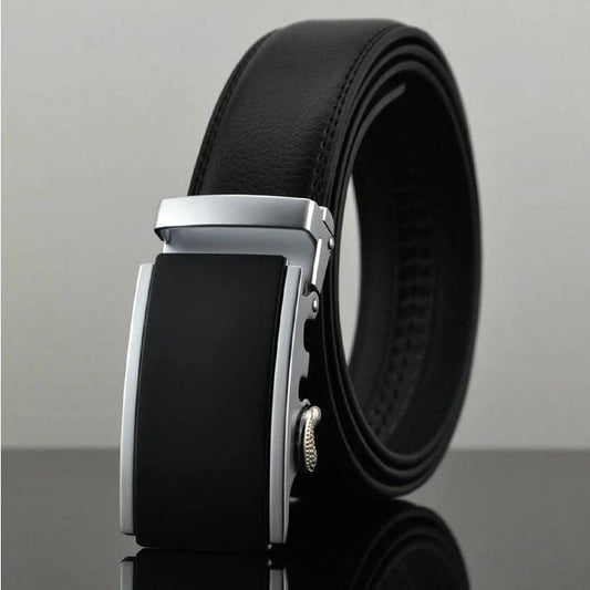 Men's Automatic Buckle Belt by GJG Denim