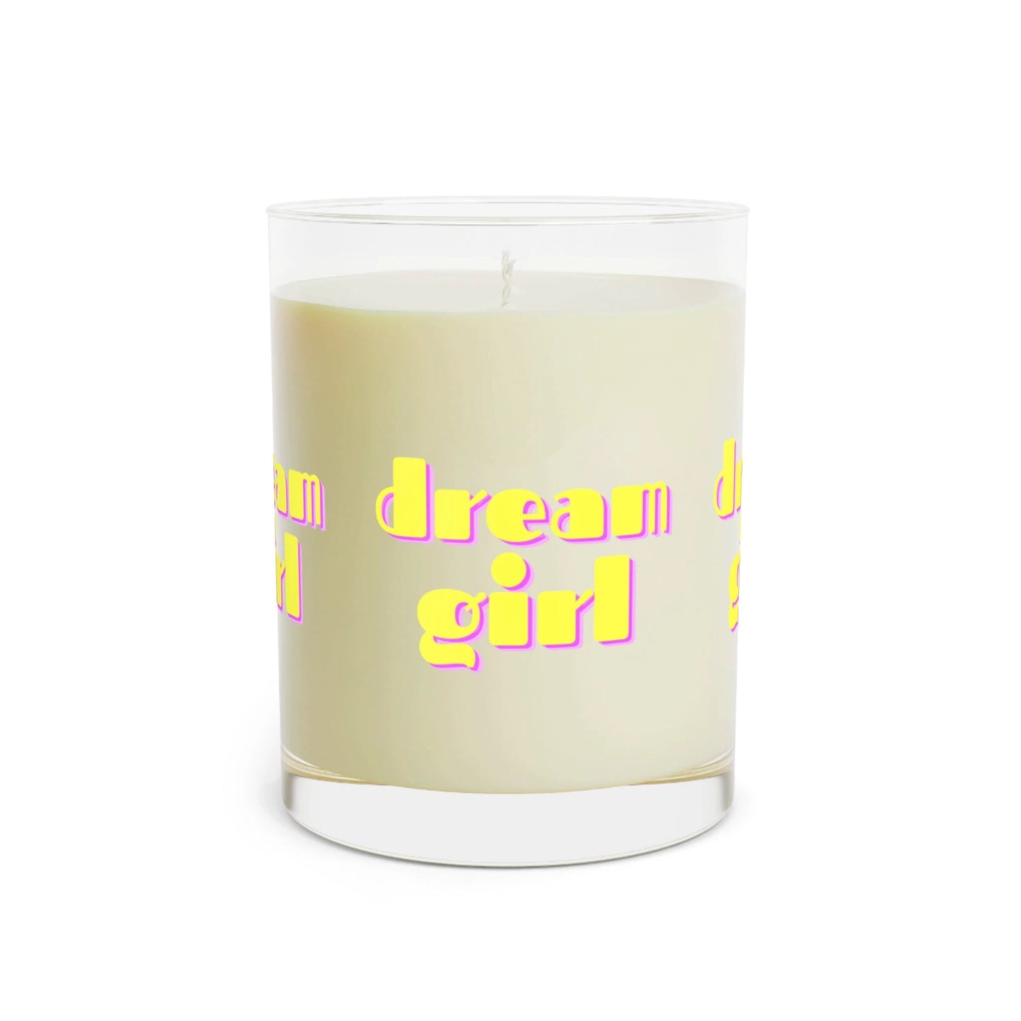 Dream girl Scented Candle - Full Glass, 11oz by Printify