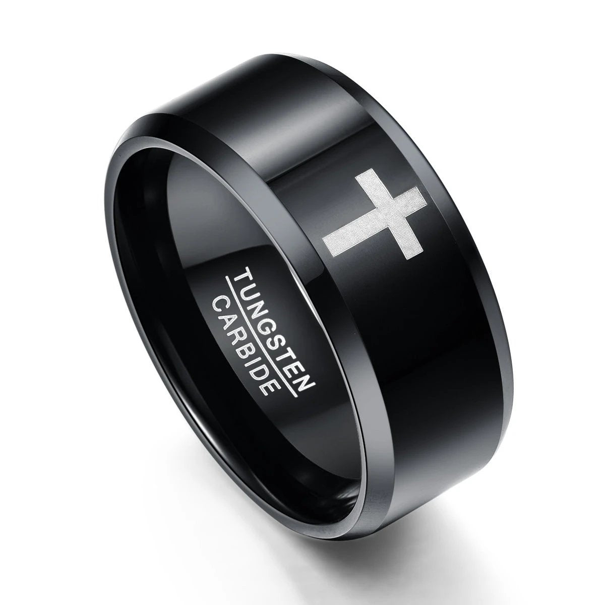 Non-fading Special-interest Design Style Cross Ring by GJG Denim