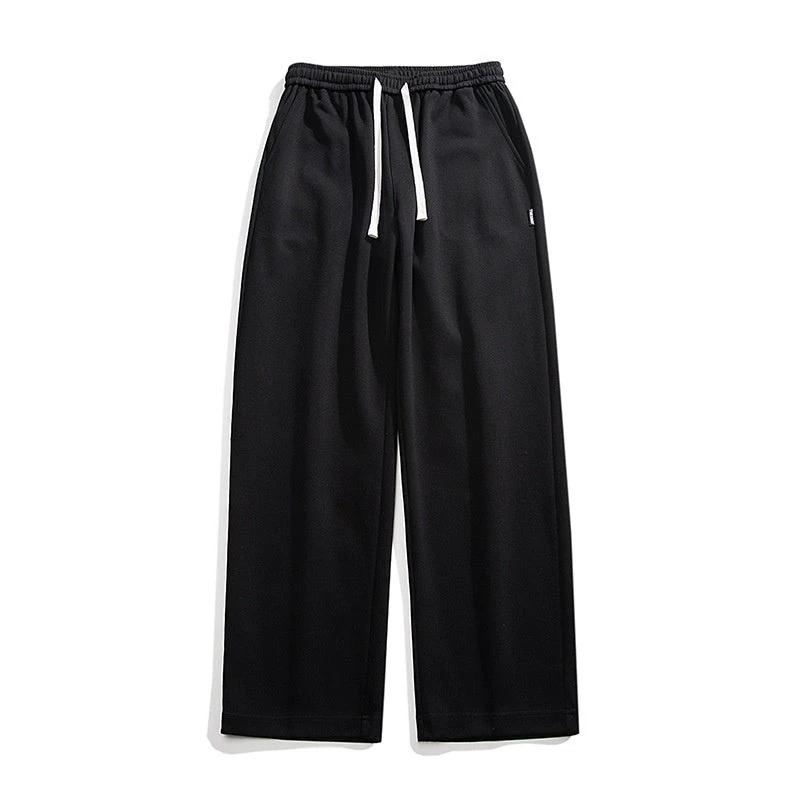 Casual Versatile Straight-leg Wide-leg Sweatpants For Men by GJG Denim