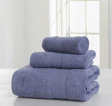 Cotton soft double-sided thickening towel skin-friendly bath towel beauty salon bathrobe bath towel set by GJG Denim