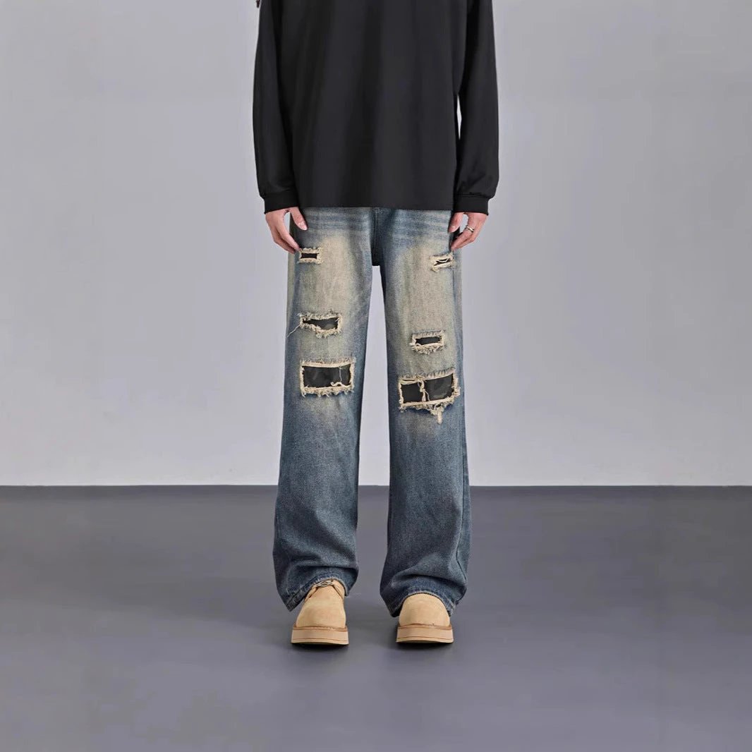 Men's Ripped Jeans by GJG Denim