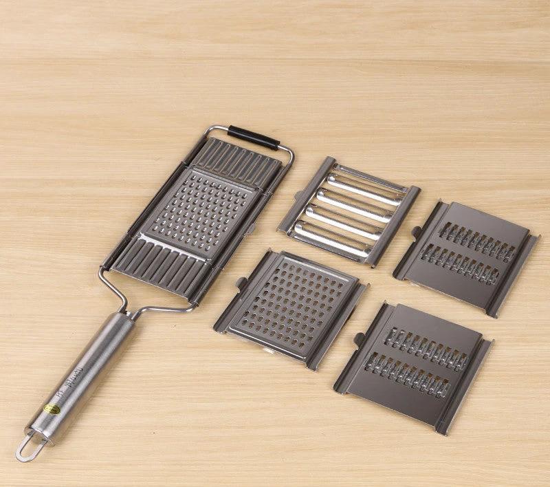 Stainless Steel Grater, Vegetable And Fruit Slicer, Peeler by GJG Denim