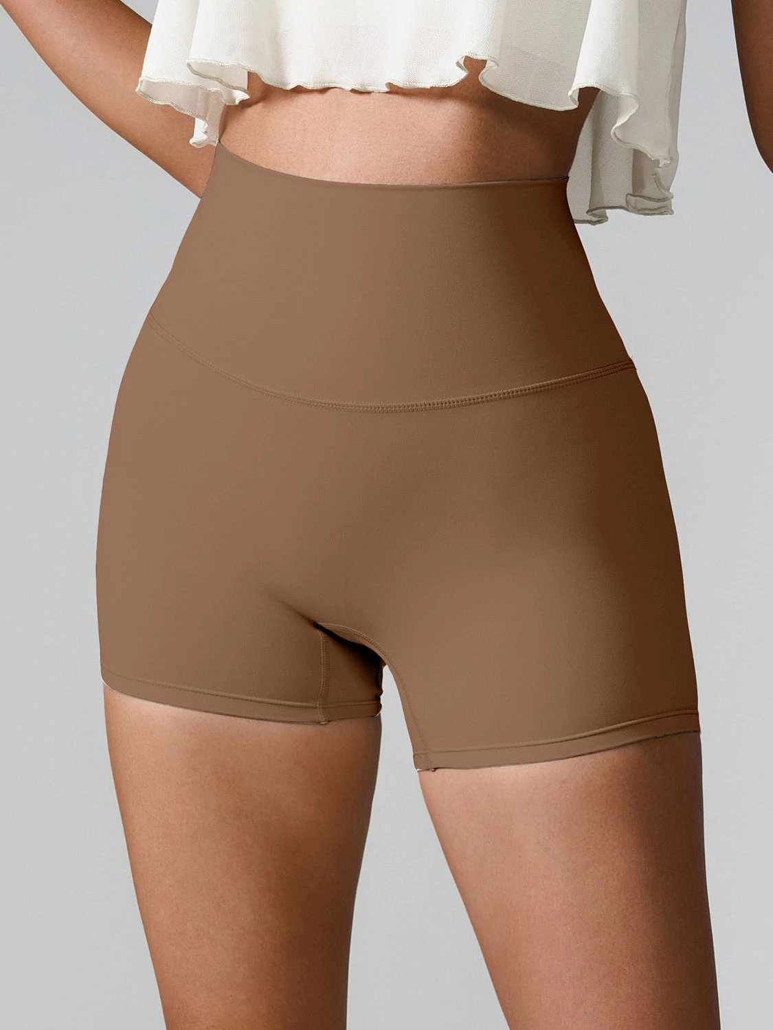High Waist Active Shorts by Lady Ros