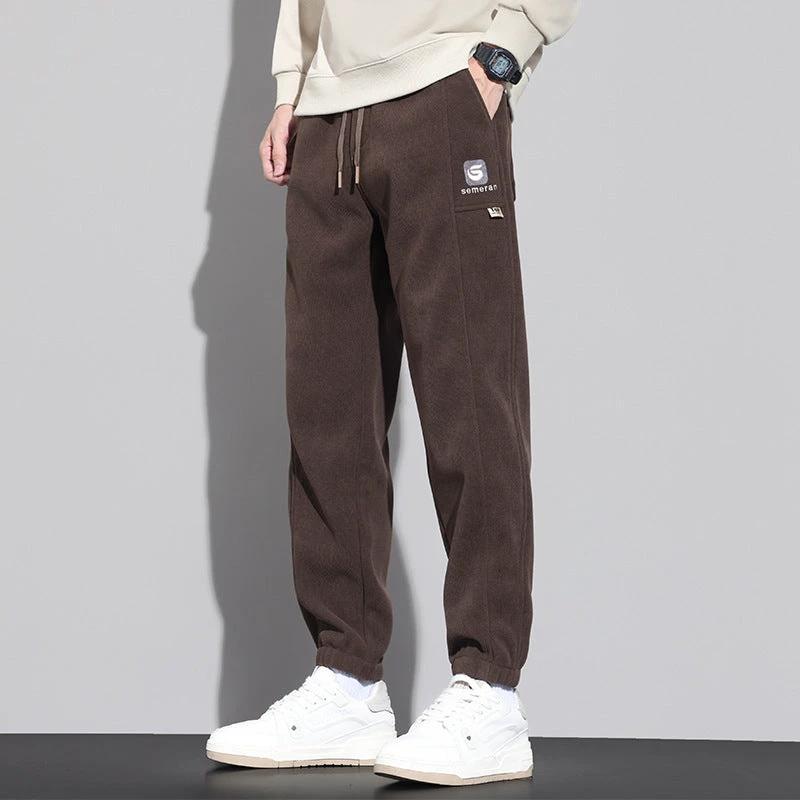 Men's Loose Tappered Track Sweatpants by GJG Denim