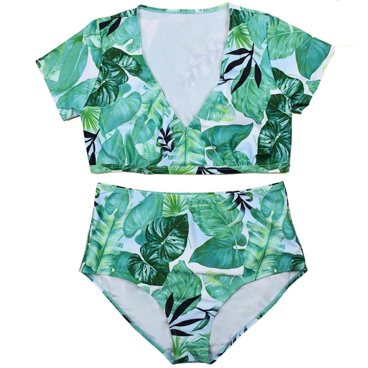 bikini swimsuit with cover up plus size by GJG Denim