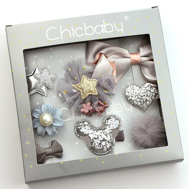 Baby baby headwear set Christmas gift box by GJG Denim