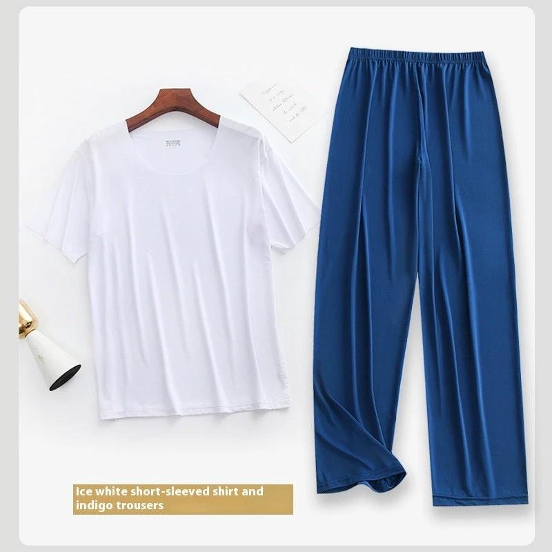 Men's Thin Pajama Set by GJG Denim