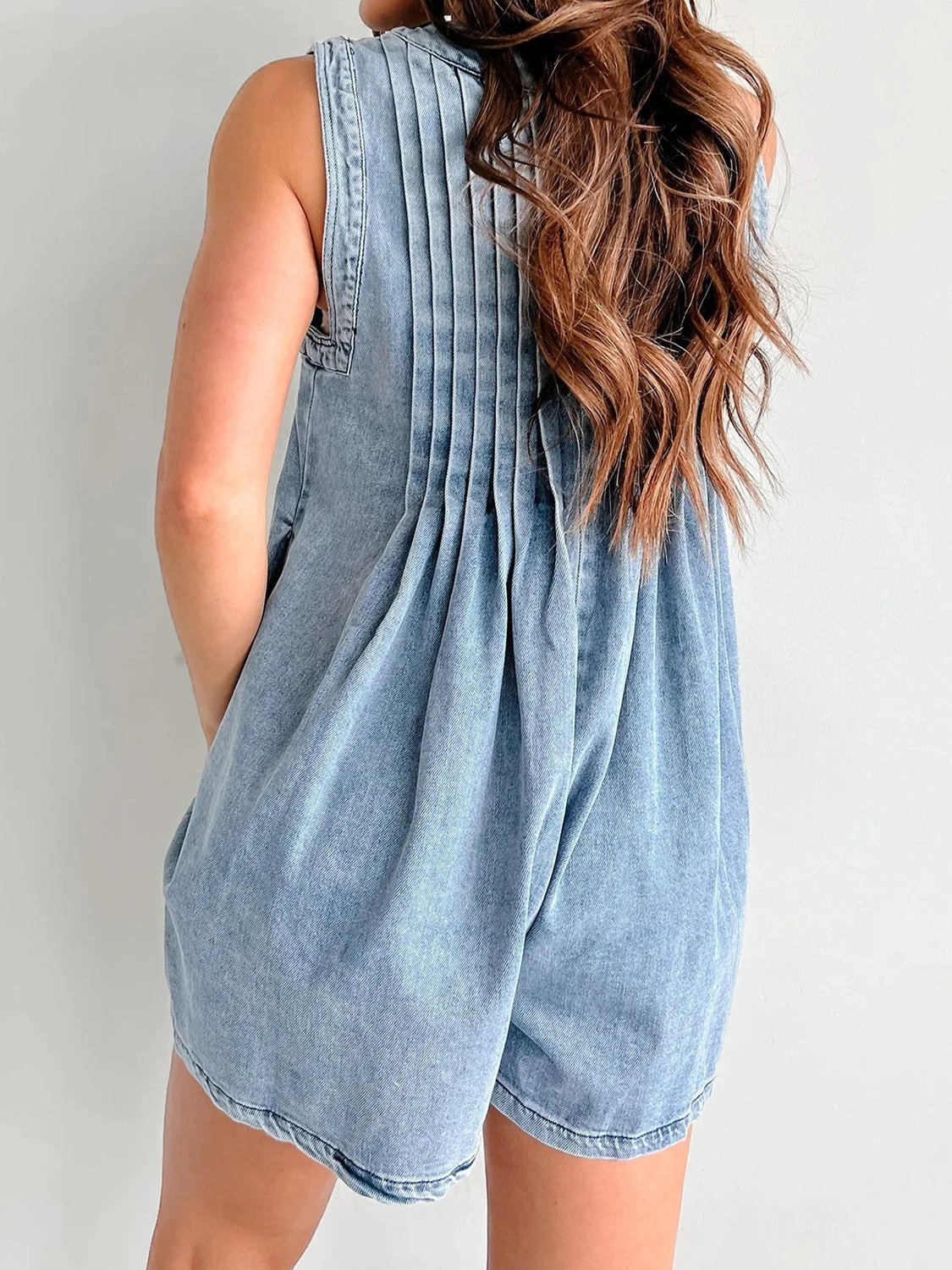 Tied Romper with Pockets by Lady Ros
