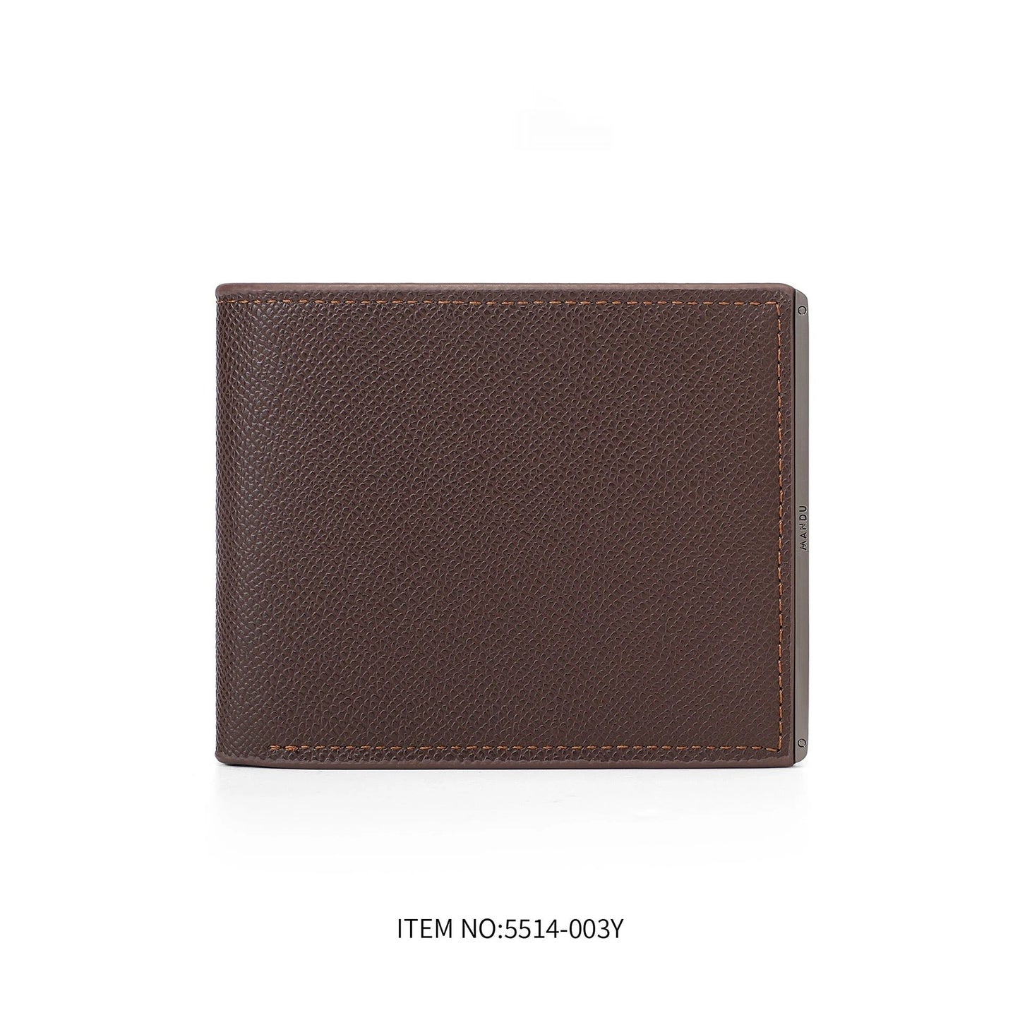 Ultra-thin Premium PU Anti-theft Swiping Large Capacity Multiple Card Slots Men's Wallet by GJG Denim