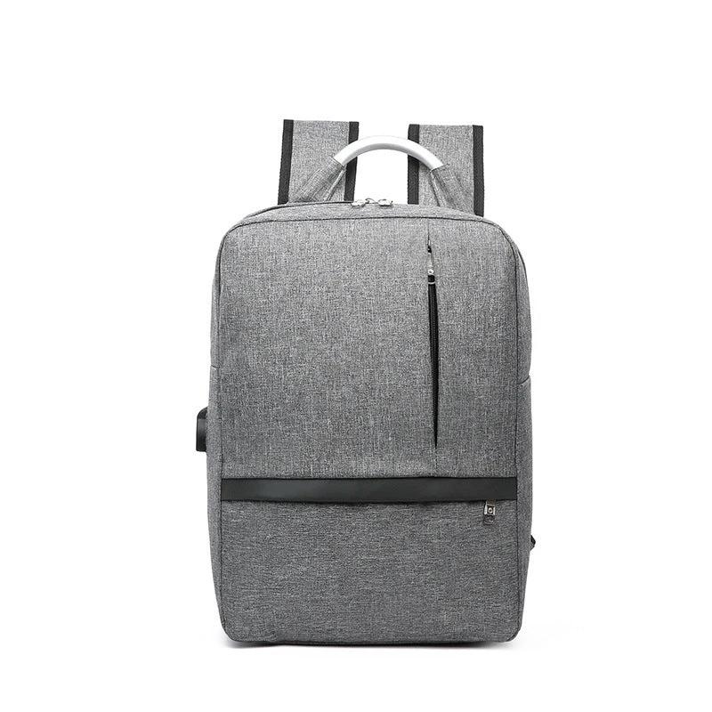 Men's Casual Oxford Cloth Business Multifunctional Backpack by GJG Denim