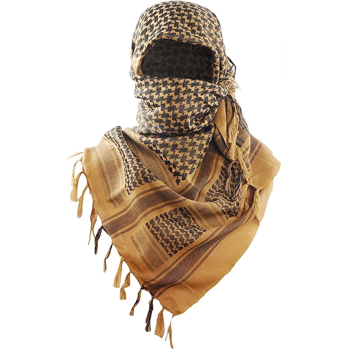 Men's Cotton Desert Tactical Scarf by GJG Denim