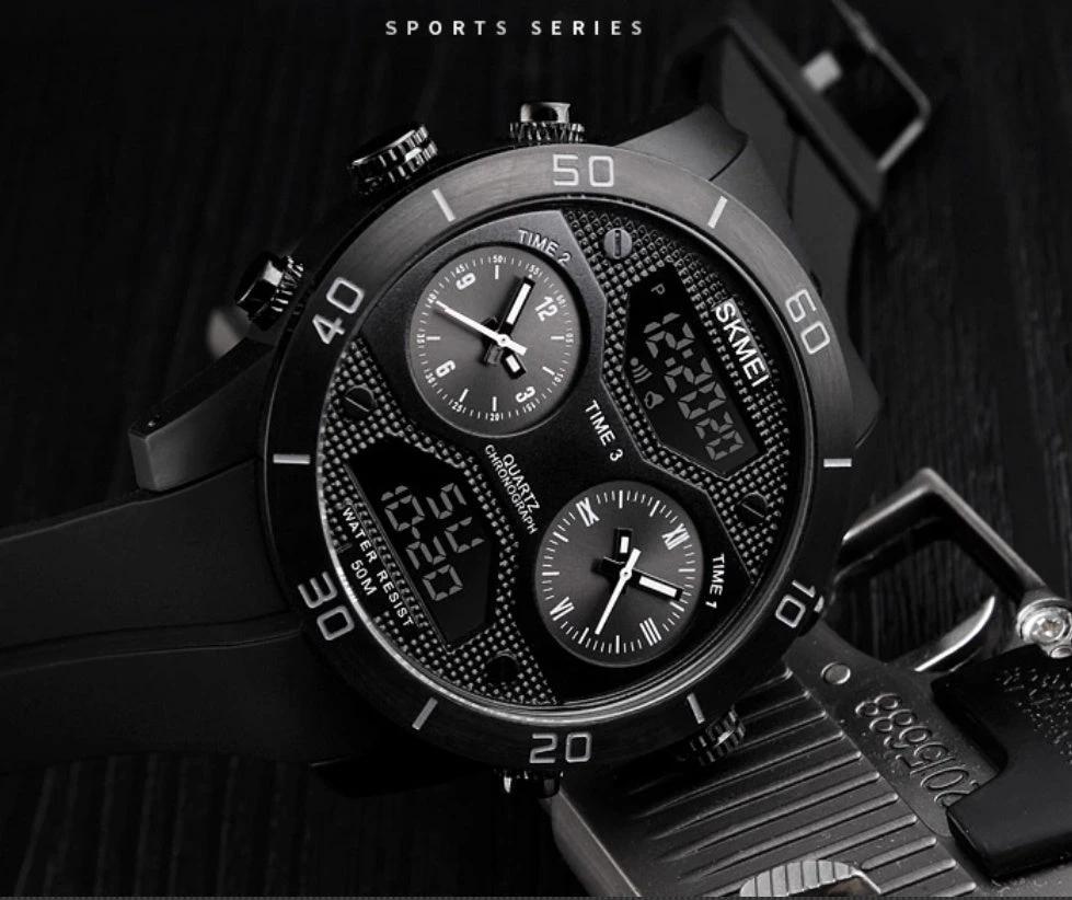 Men's Electronic Watch Outdoor Waterproof Sport Watch by GJG Denim