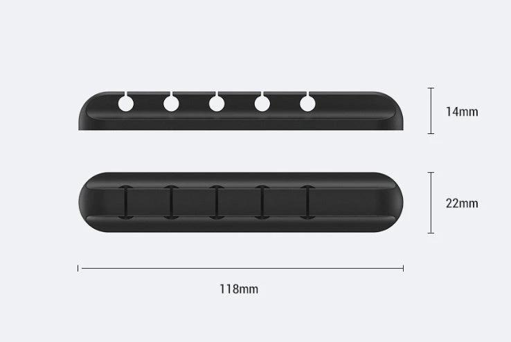 Silicone USB Cable Organizer by GJG Denim