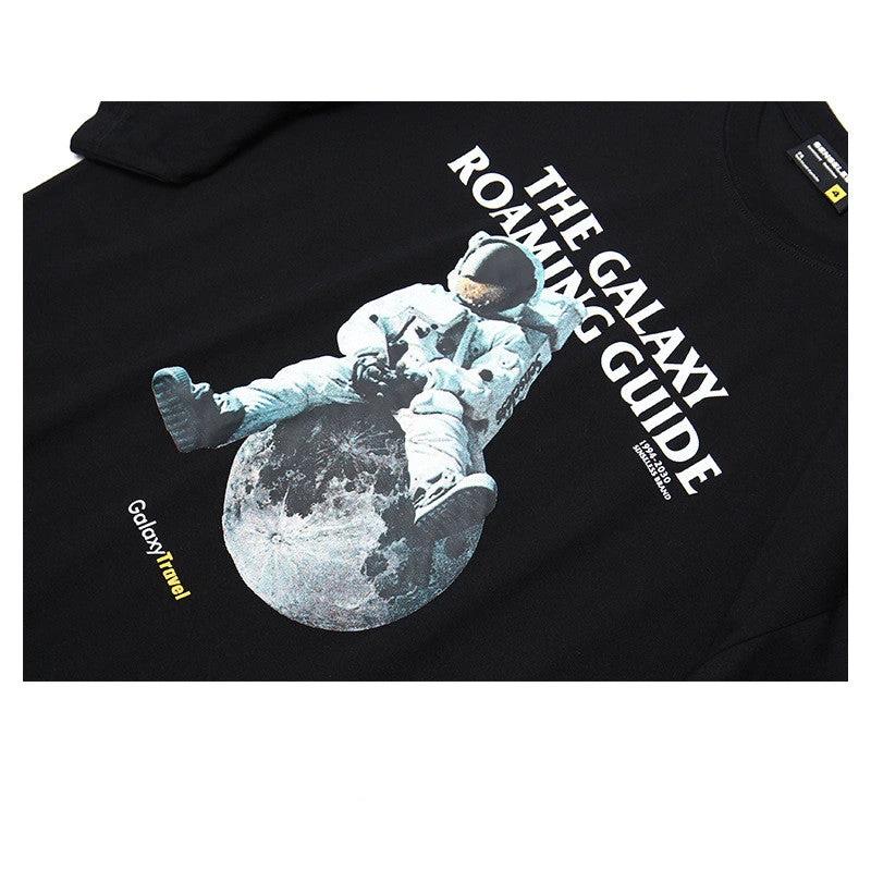 Men's Cartoon Astronaut T-shirt by GJG Denim