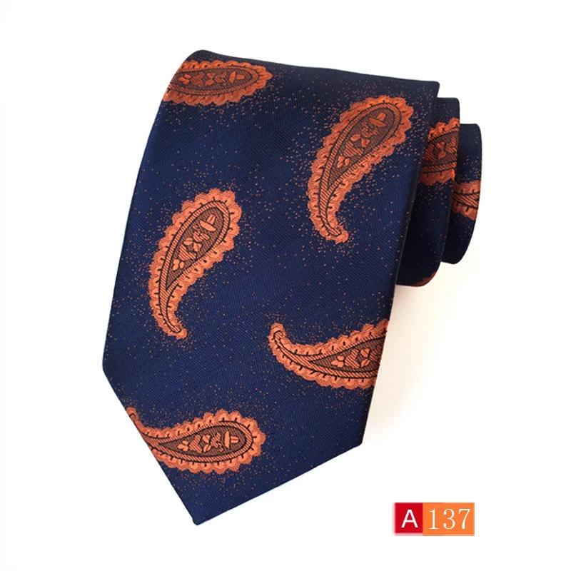 Men's Casual Formal Wear Polyester Jacquard Tie by GJG Denim
